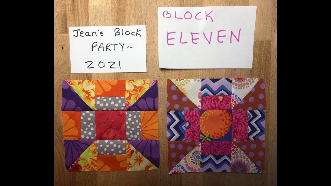 BLOCK ELEVEN ~ Join for Free ~ Jean's Block Party 2021