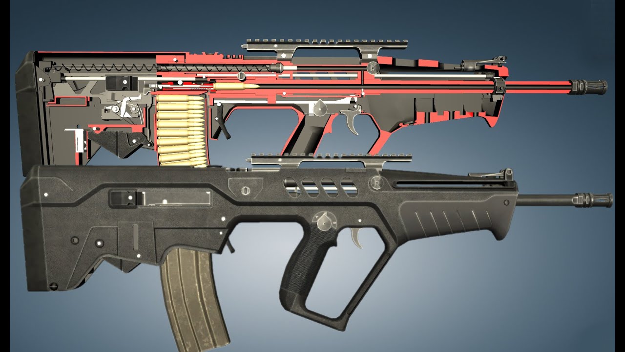 How a IWI Tavor TAR-21 Rifle Works