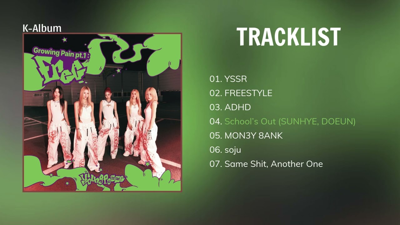 [Full Album] YOUNG POSSE (영파씨) - Growing Pain pt.1 : FREE