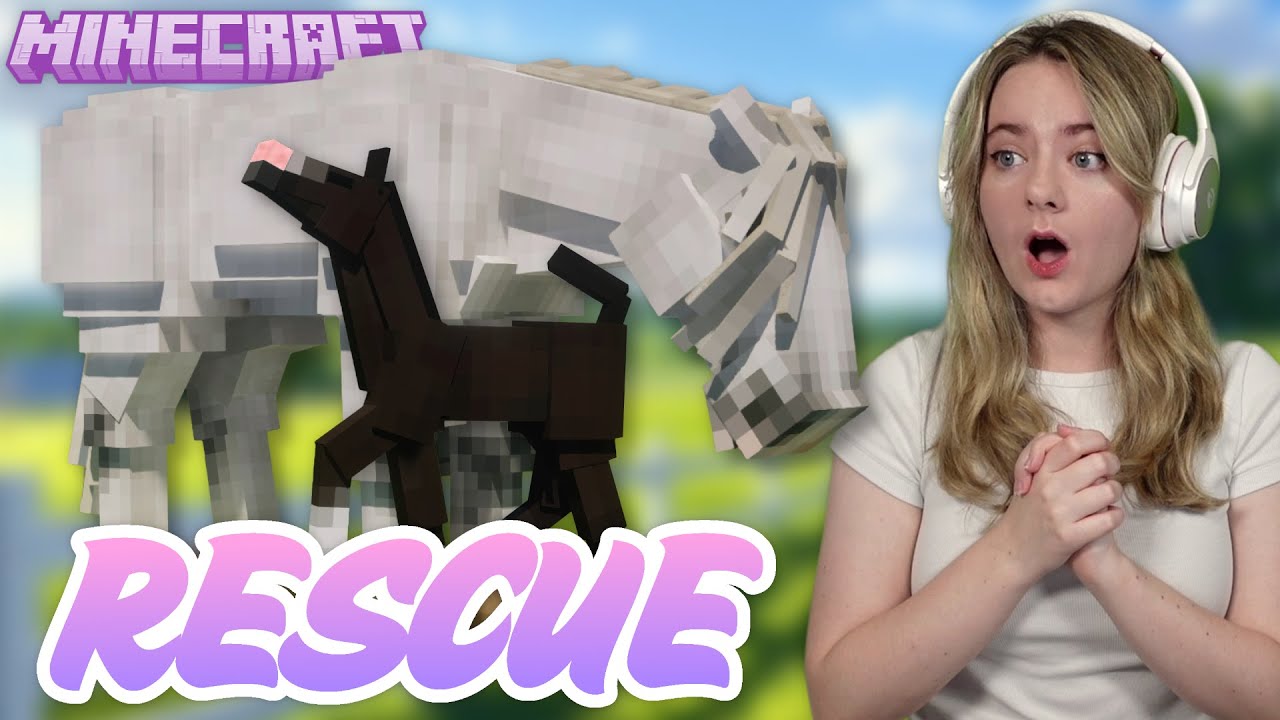 РАЗВЕДЕНИЕ ЛОШАДЕЙ-СПАСАТЕЛЕЙ В MINECRAFT! - Мод на лошадей | Pinehaven
