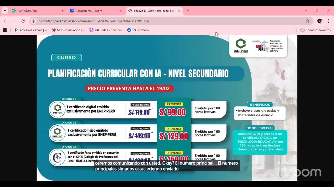PLANIFICACIÓN CURRICULAR CON IA - NIVEL SECUNDARIO