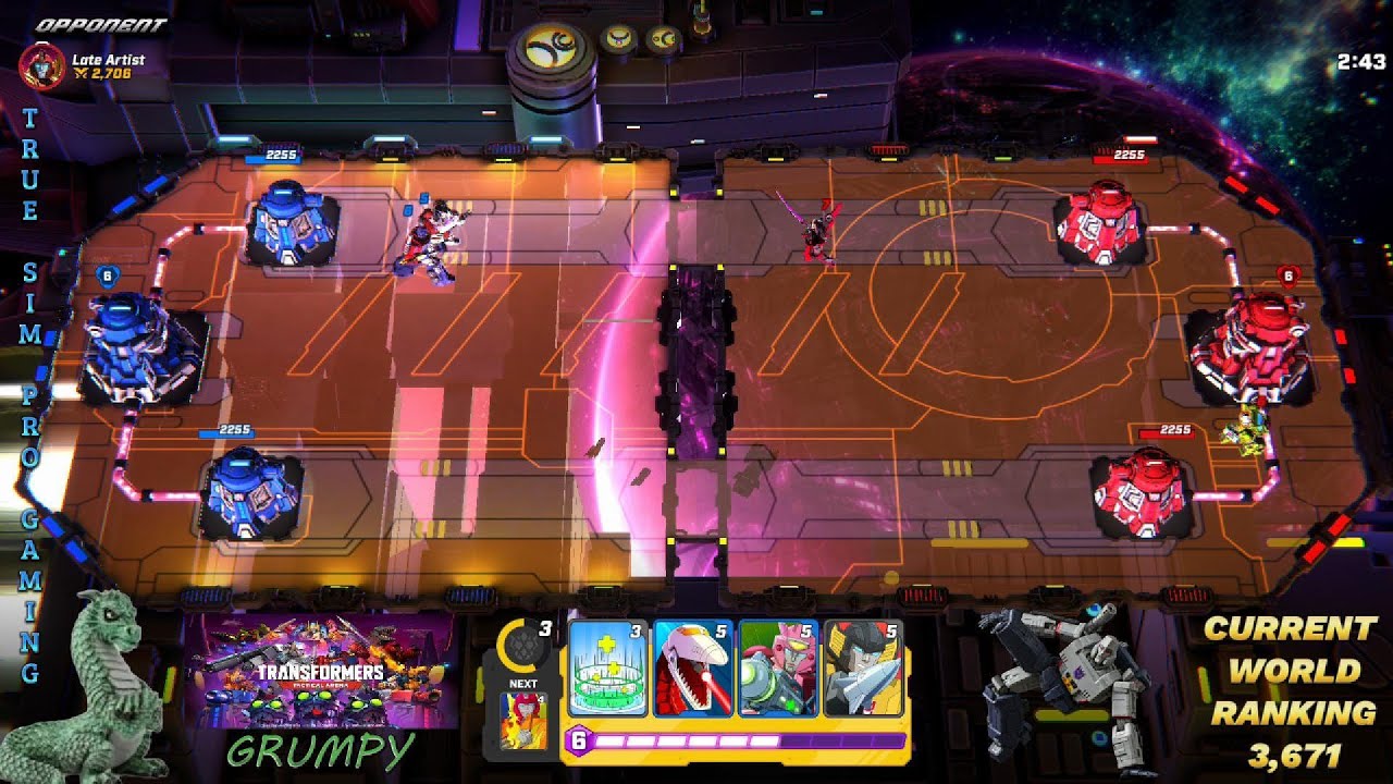 Transformers Tactical Arena - Simulation style Transformers Game Sub 90 second win!