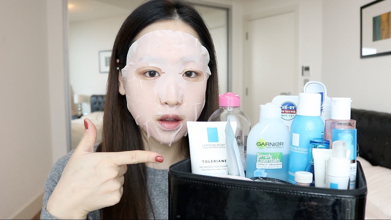 5박 6일동안 챙겨간 스킨케어 파우치! 🖐🏼 What's in my skincare bag for a 6-day trip?