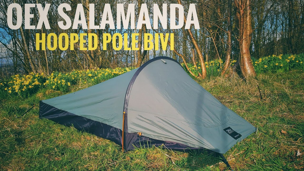 REVIEWING THE OEX SALAMANDA HOOPED POLE BIVI, PERFECT ONE MAN BIVI,