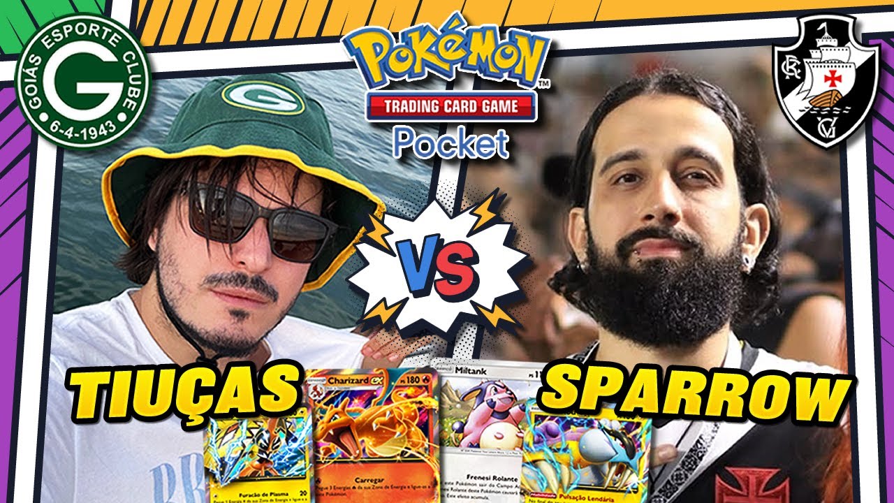 VALENDO A COCA-COLA!? Batalha TiuSam x Renan Sparrow no Pok&eacute;mon TCG Pocket! @RenanSparrow