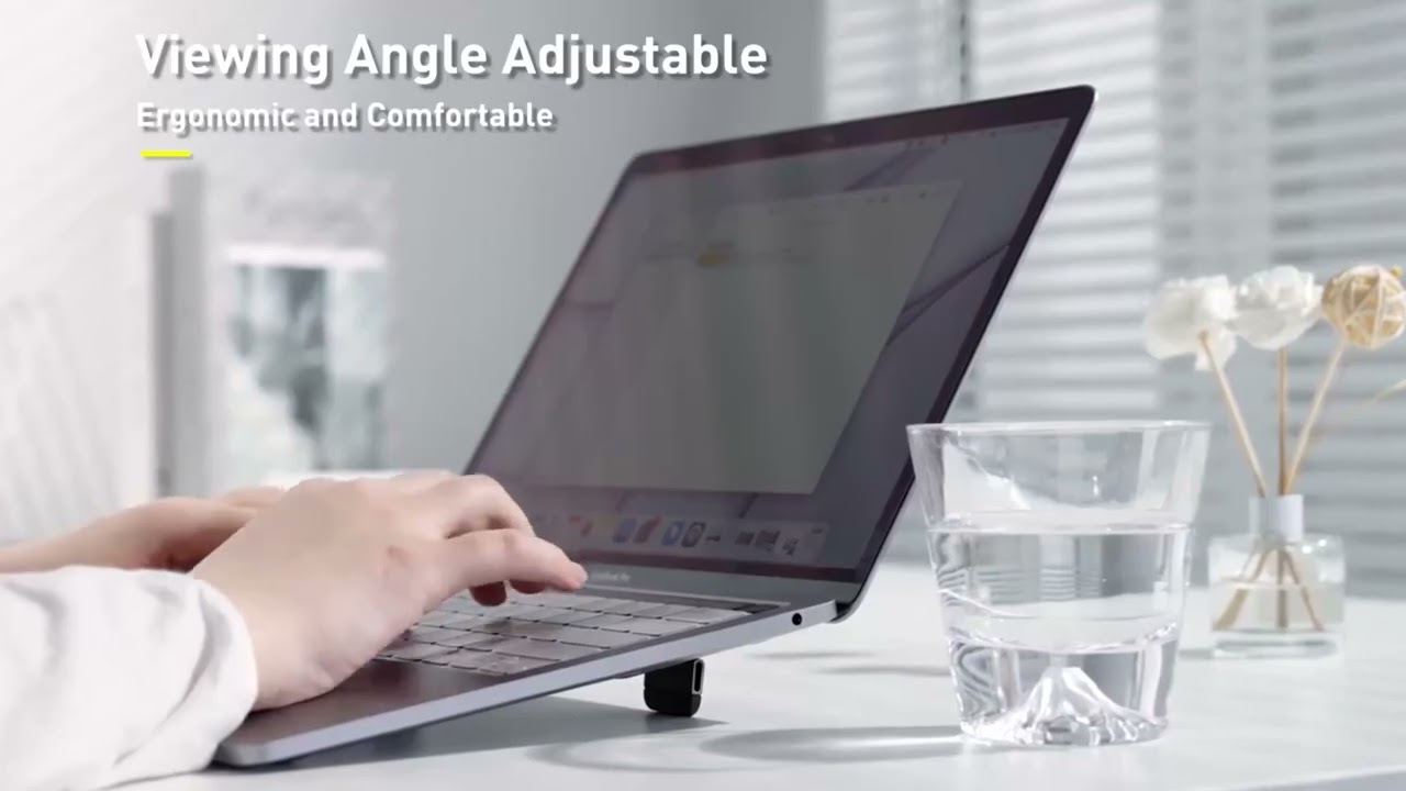Baseus Foldable Laptop Stand Aluminum | Ergonomic Cooling Support for Notebooks