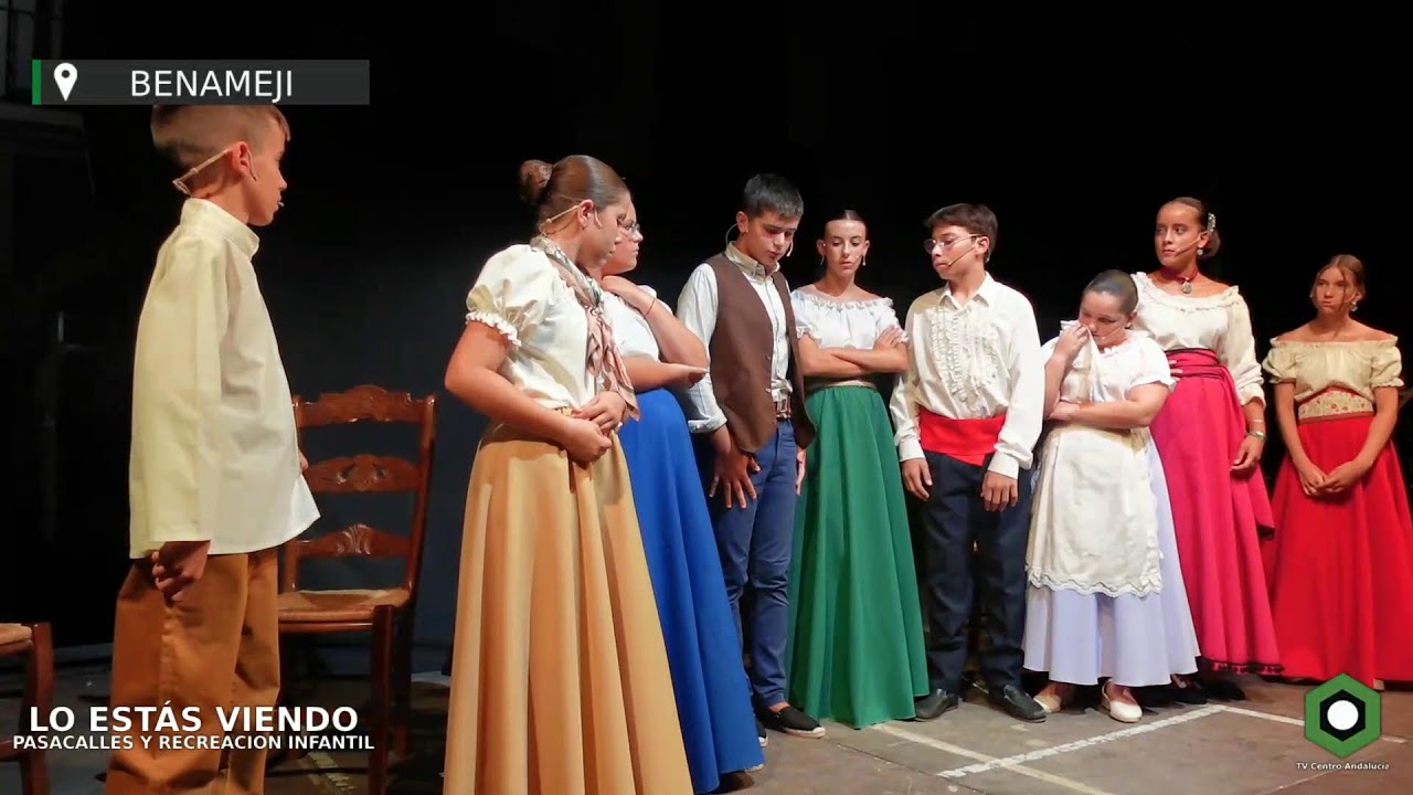 LO ESTAS VIENDO | Pasacalles y representacion infantil, Benameji Bandolera 2025