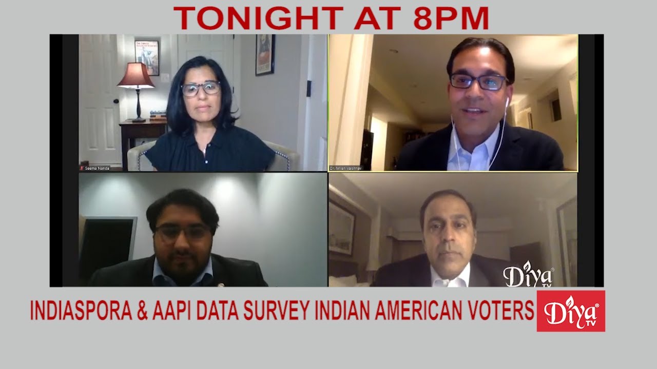 Indiaspora & AAPI Data surveys Indian American voters, reveals exploding electorate | Diya TV News