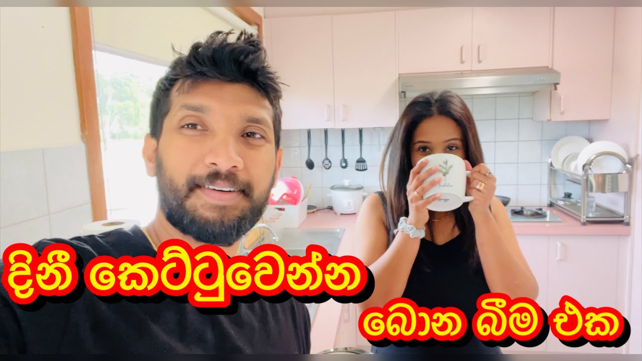 දිනී කෙට්ටු වෙන්න බොන අමුතු coffee එක☕️😍| Australiaවේ පාලු පාරක රැයක්- Sangeeth Dini Vlogs