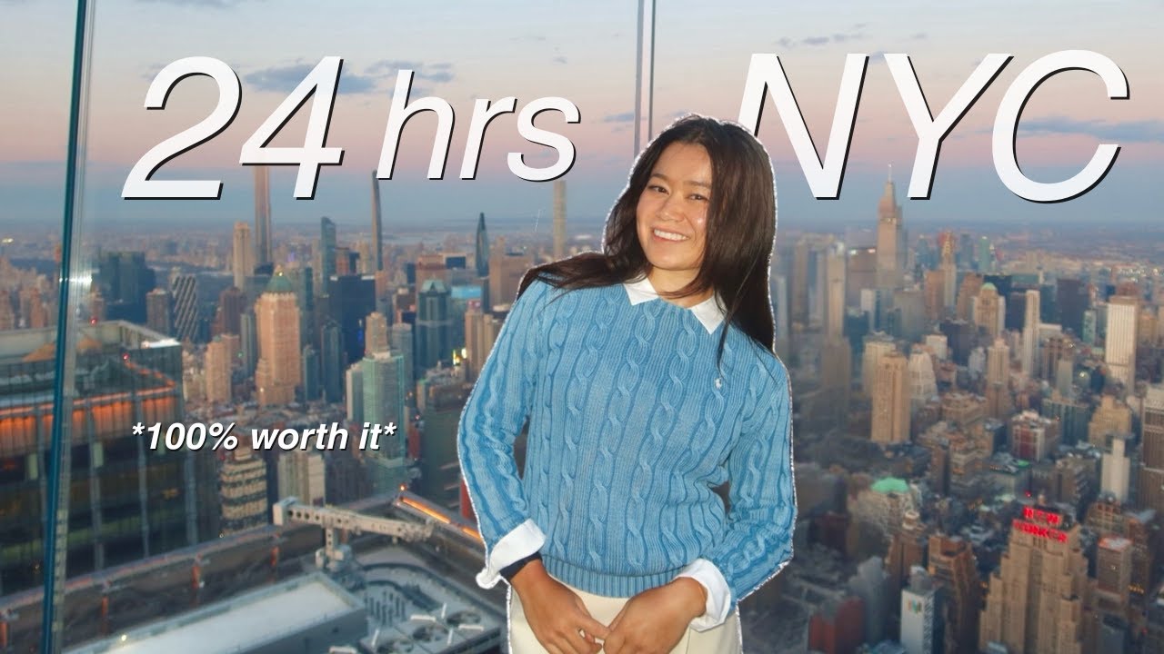 I spent 24 HOURS in NYC to go to my FAVORITE spots
