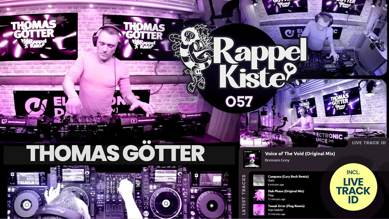 Thomas Götter - Rappel Kiste ep. 057 | Techno (Peaktime), DJ-Set (60 min.)