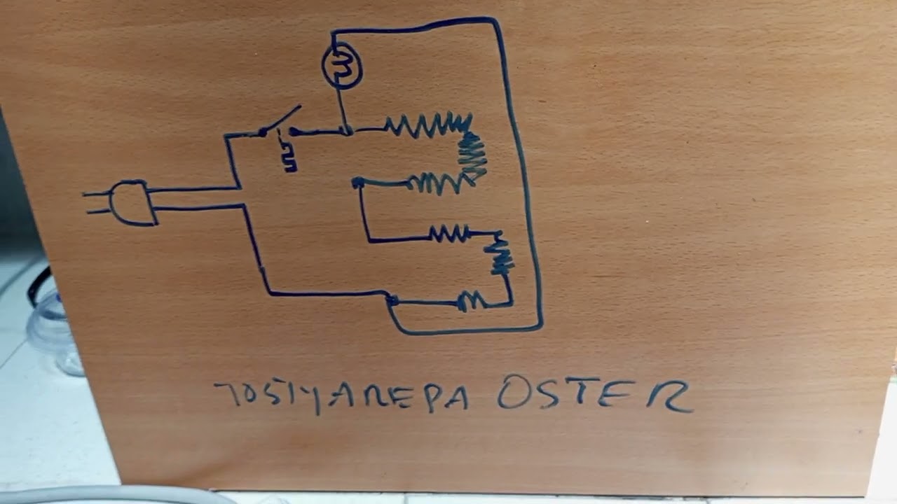 REPARACION DE TOSTY AREPA OSTER