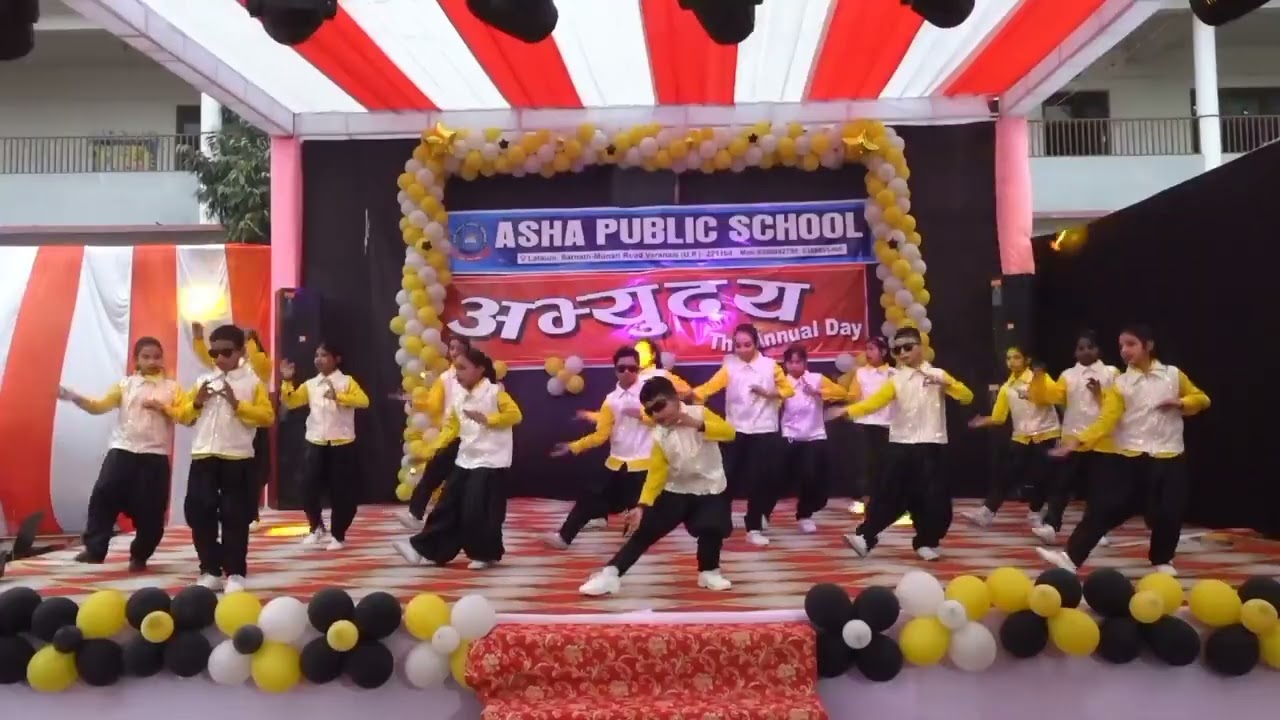 Annual function Asha Public School  (Mera wala dance ) 2024- 25