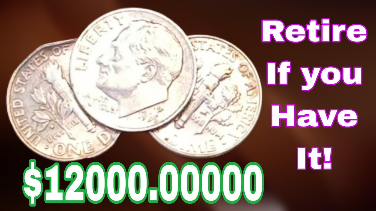 Top 3 Ultra Rare Roosevelt Dimes Circulation In The Market Worth Million!