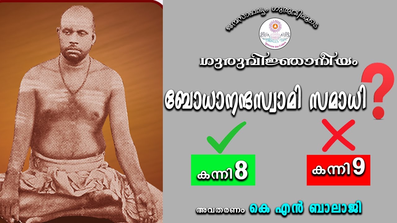 ബോധനന്ദ സ്വാമി  Bodhananda swami