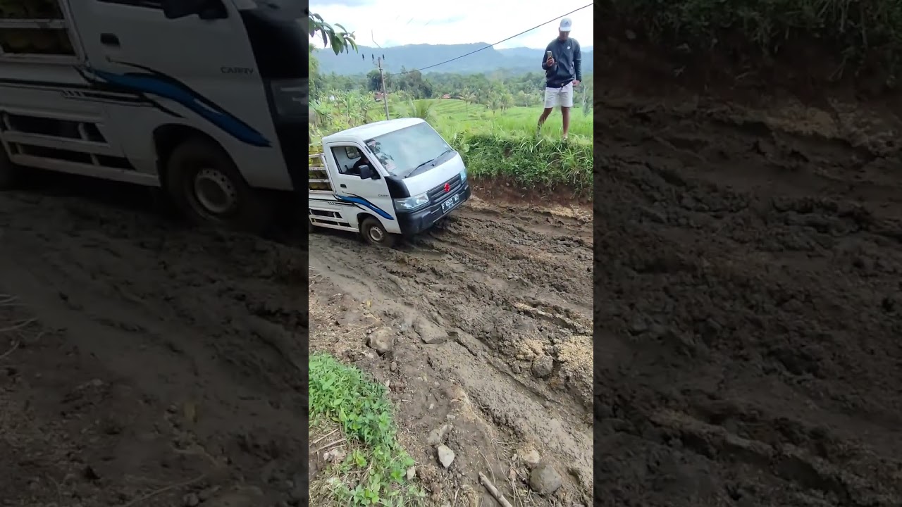 Jalan Pedesaan di Kabupaten Cianjur Jelek Banget !!! Masih Sanggup Memimpin Pak Bupati ???