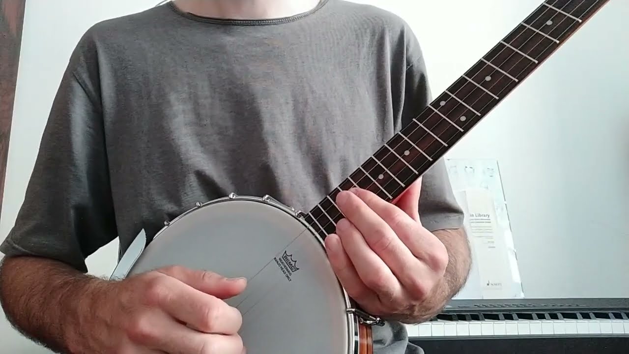 Saga Openback 5-String Banjo Custom