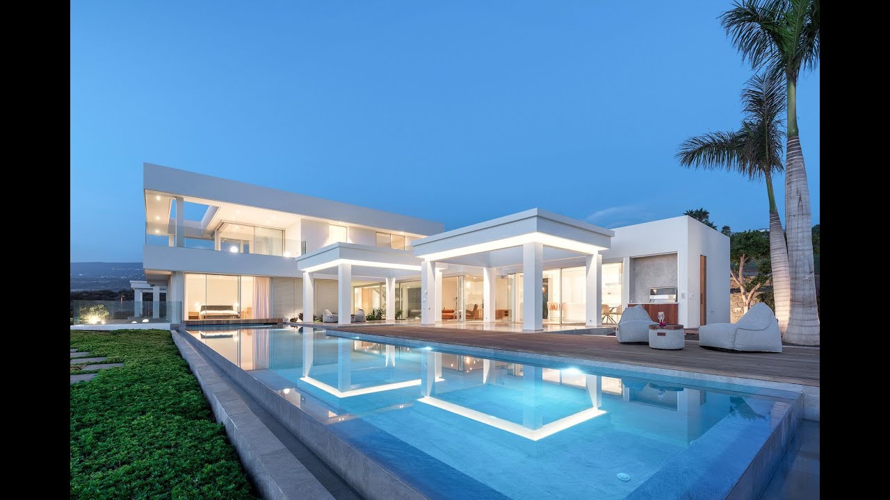 INSIDE TENERIFE TOP VILLA FOR SALE! TOUR LUXURY VILLA IN ABAMA RESIDENCES-CANARY ISLANDS-SPAIN-2021