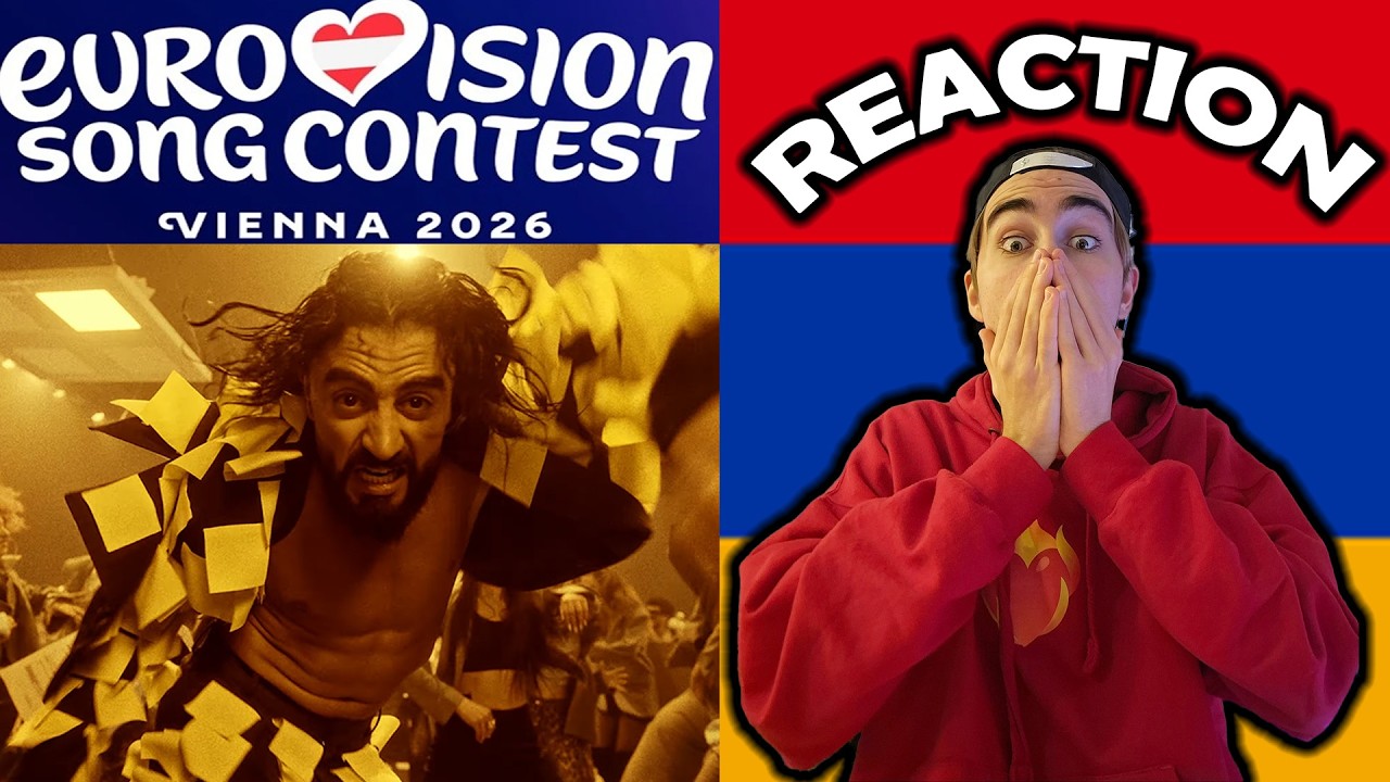 Eurovision 2026 ARMENIA - Reaction - Simón - Paloma Rumba