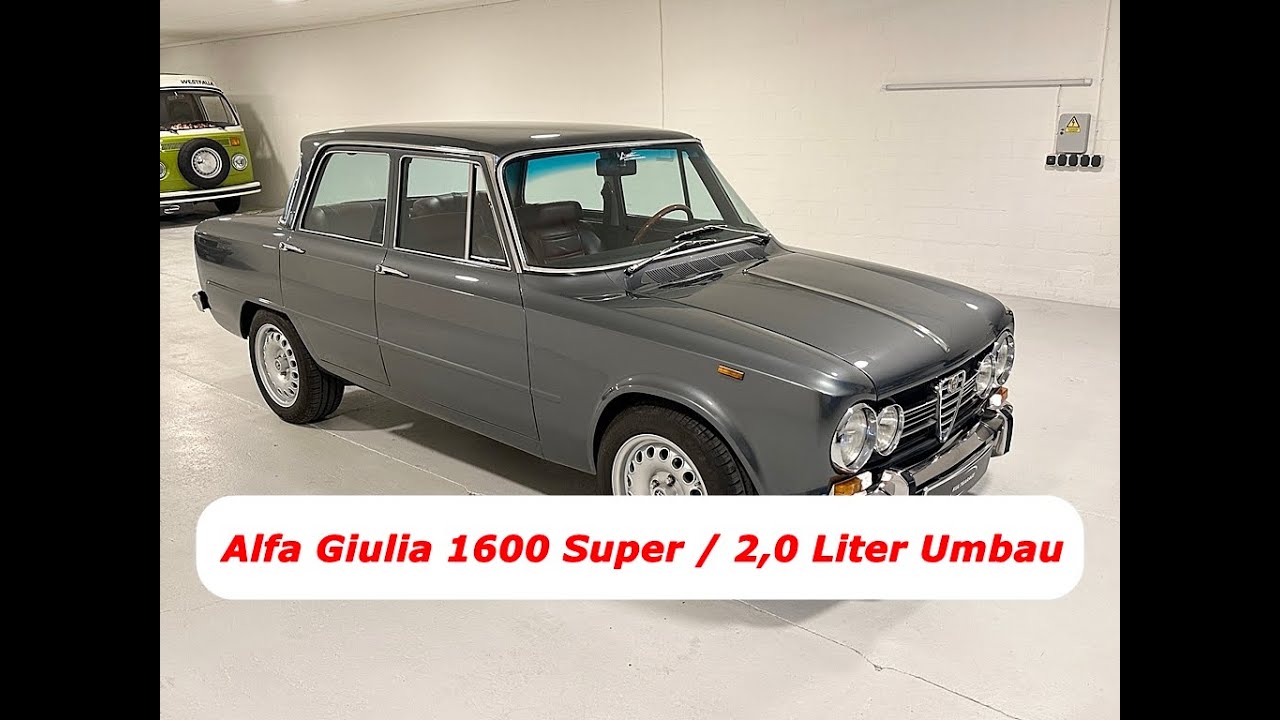 Alfa Giulia 1600 Super (2,0 Liter Umbau)