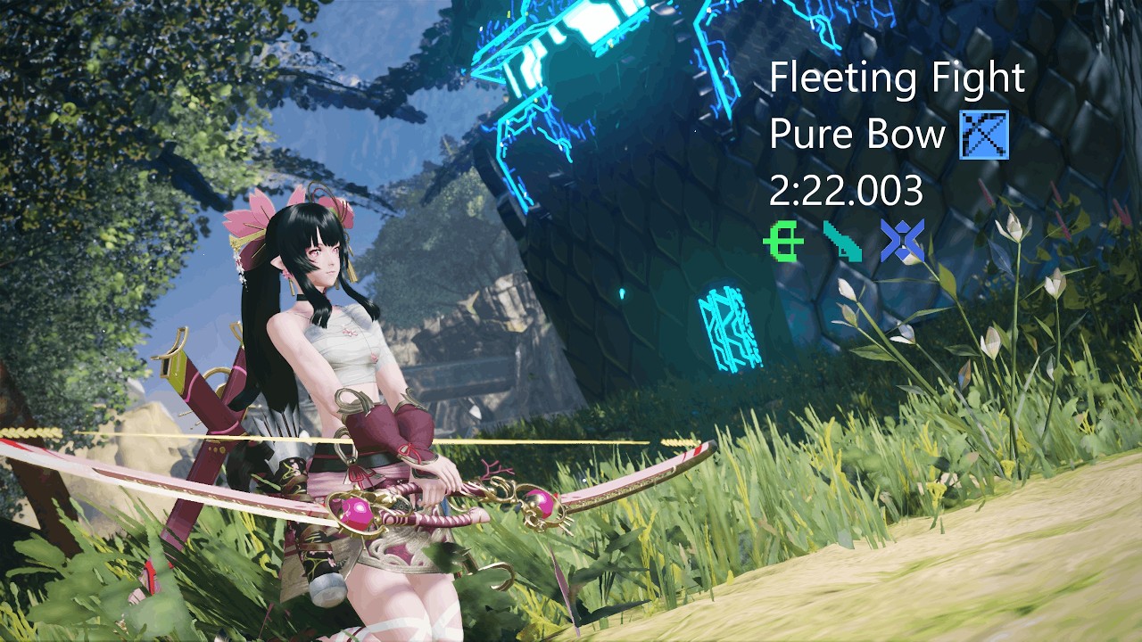 PSO2NGS: Fleeting Fight Pure Bow | セツナノイッセン 弓のみ (2:22.003)