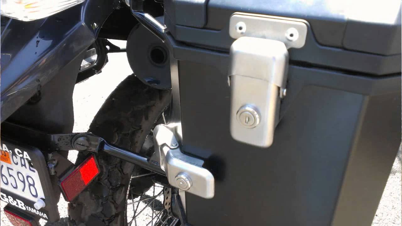 SW Motech TraX &reg; EVO ALU-BOXES Install and Review on to KLR 650 with Billy Carmen