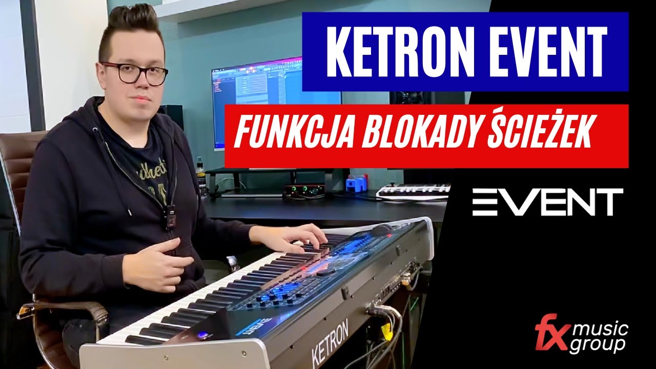 KETRON EVENT - Funkcja blokowania ścieżek RealBass i RealChord