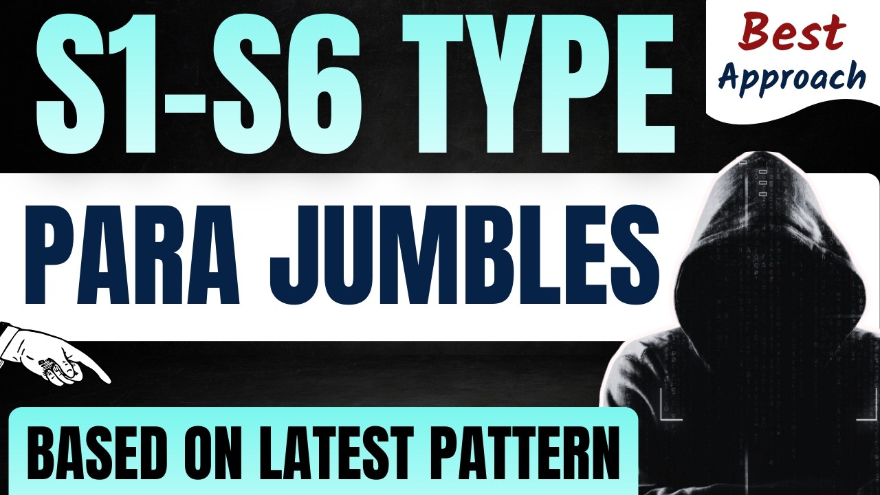 लंबे वाले PARA JUMBLES कैसे SOLVE करें?| Tips and Tricks | SSC & Defence Exams | QEng