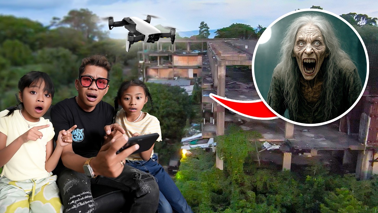 DRONE MENANGKAP NENEK PAKANDE BERKELIARAN MENCARI ANAK NAKAL!! SEREMNYAAA!!