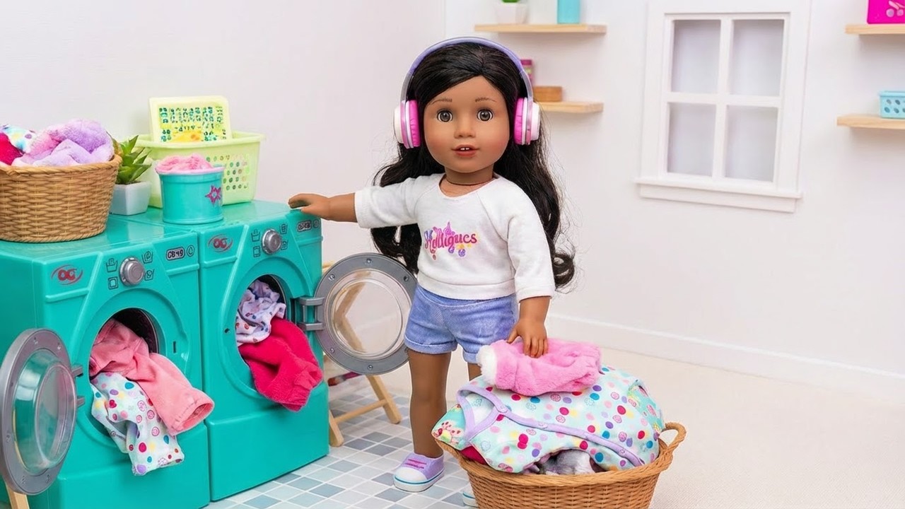 Laundry Day in the Dollhouse