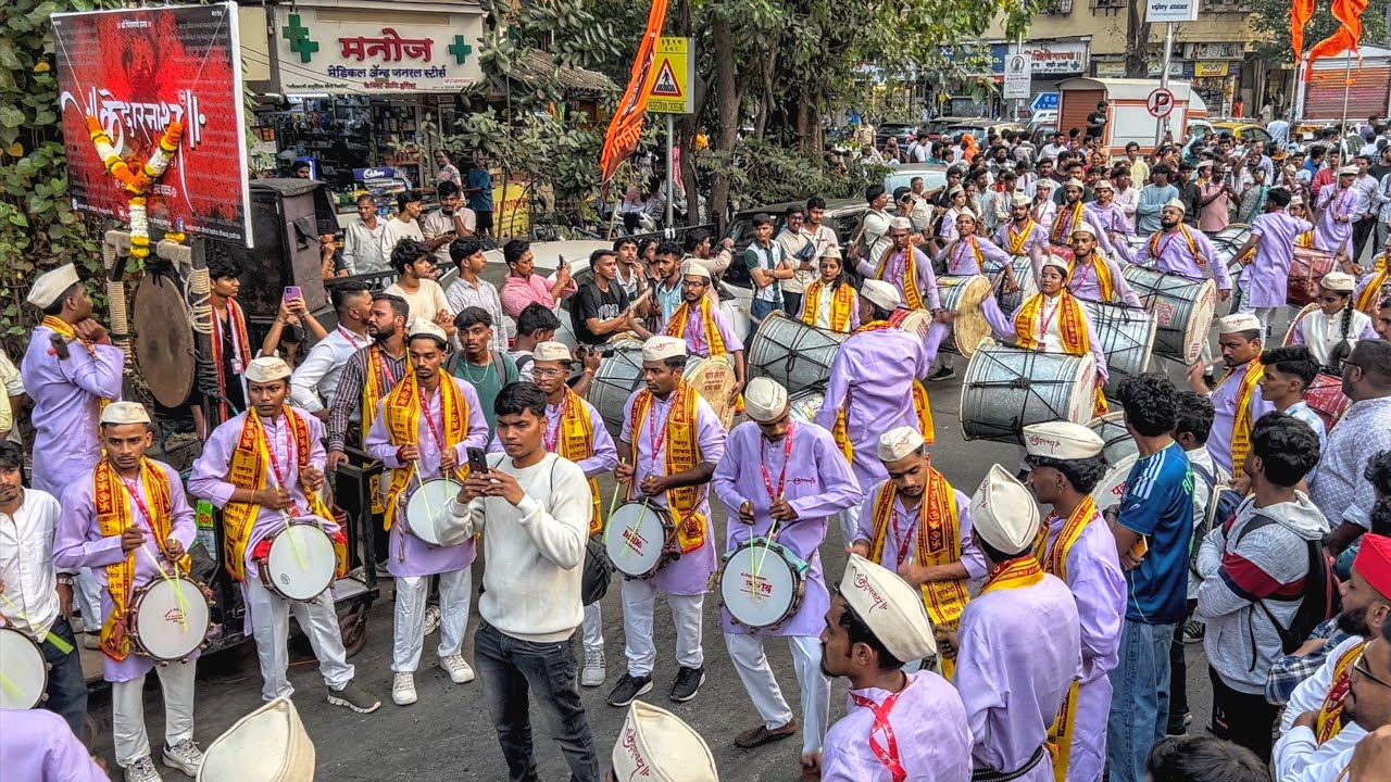 Kedarnath Dhol Tasha Pathak | Siddhivinayak Palkhi 2026 | Best Dhol Tasha Pathak In Mumbai