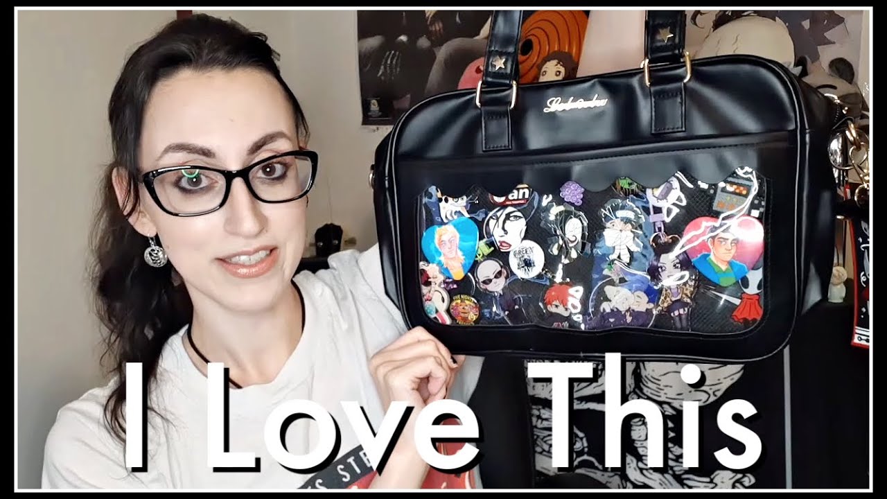 I Covered My Bag In Anime Merch (Ita Bag Decorating)