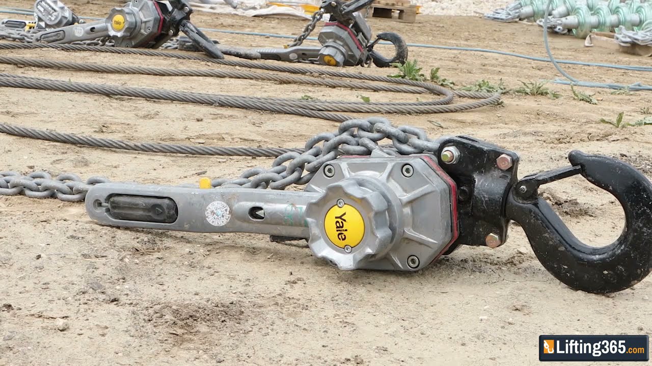 Yale Ergo UT Ratchet Lever Hoist - Lifting365
