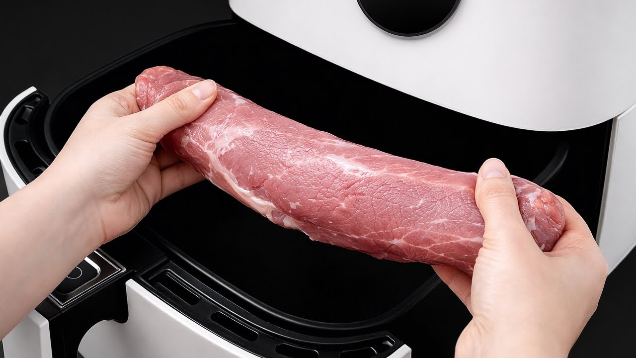 A Chef Taught Me This Pork Trick in an Air Fryer! The Meat Melts in Your Mouth!