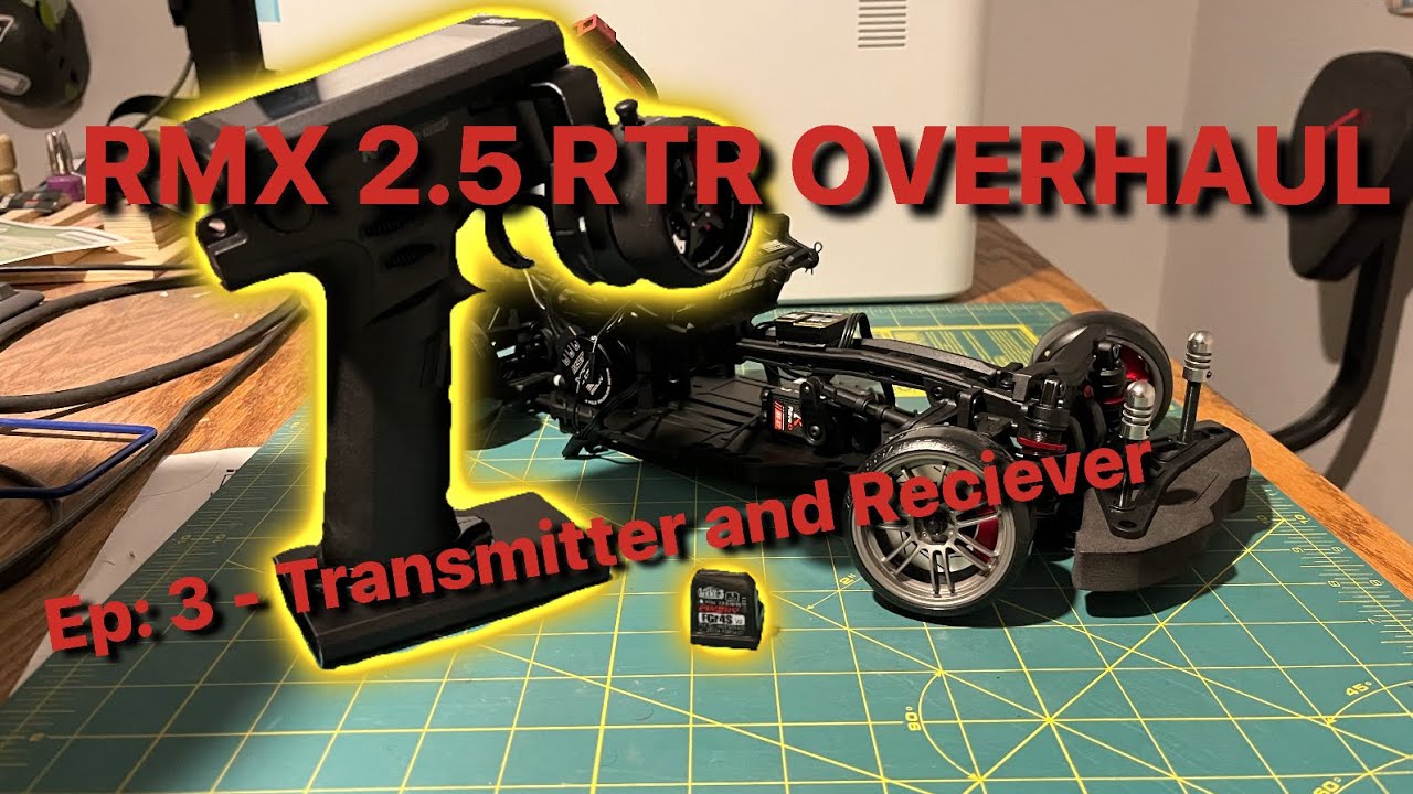 Серия видеороликов о сборке RMX 2.5 RTR — Эпизод 3 — Установка радиоаппаратуры и ресивера Flysky ...
