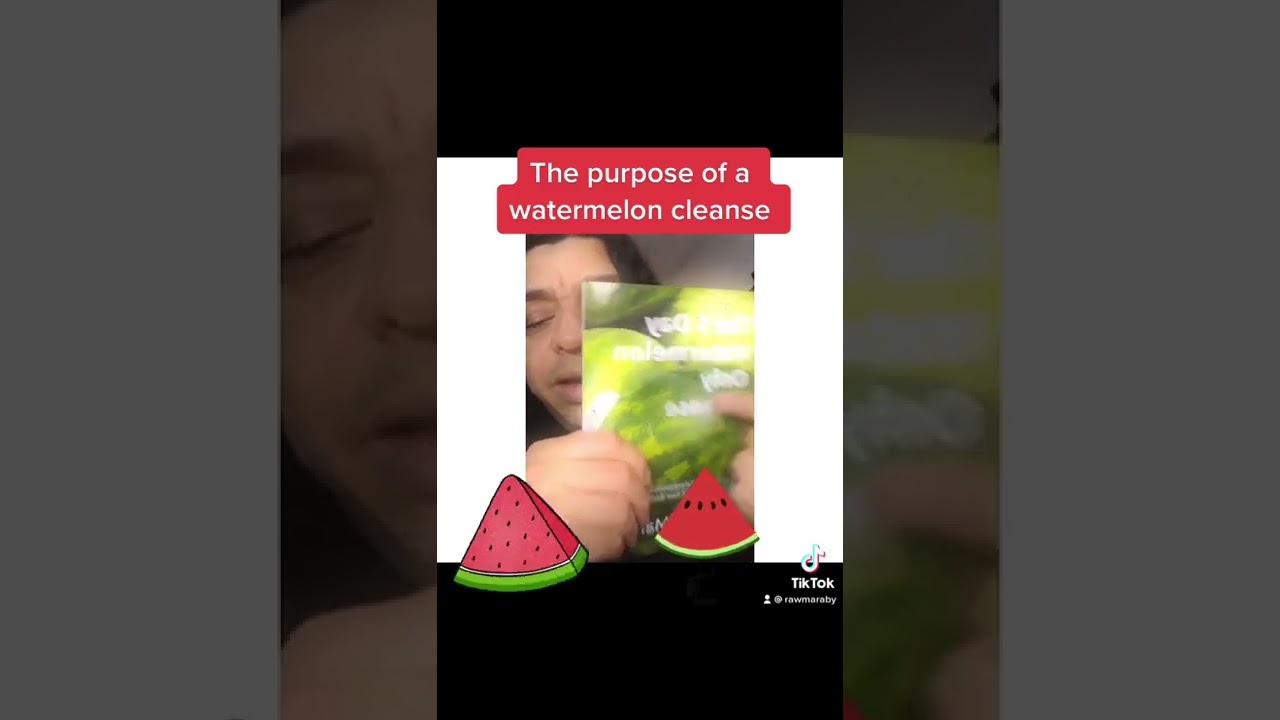 The purpose of a watermelon cleanse