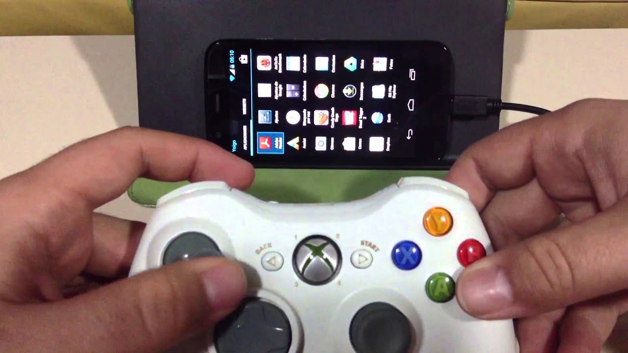 Jugando con el mando de 
