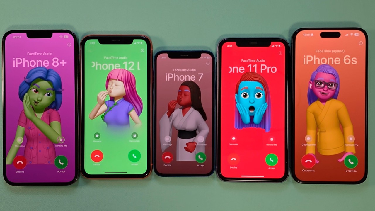 facetime Incoming Call & Outgoing Call Iphone 11 Iphone Xr iphone 12 Iphone 15 Pro Max Iphone 13 Pro