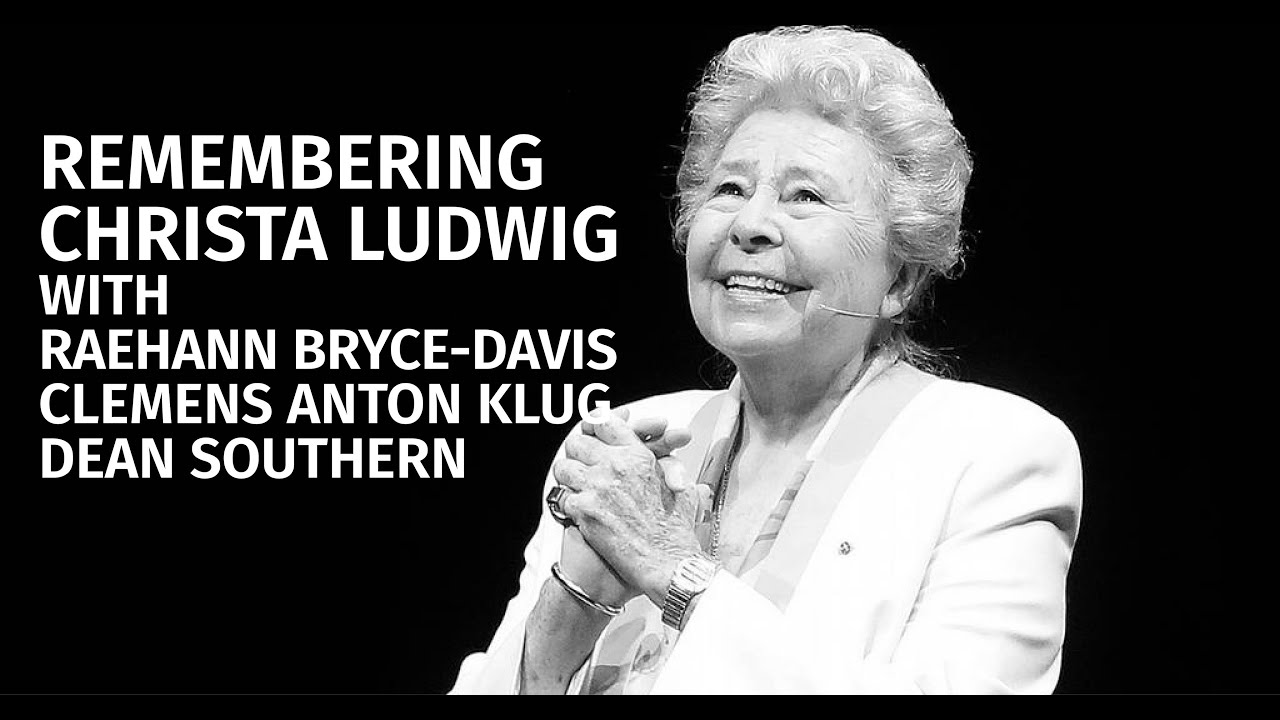 Remembering Christa Ludwig