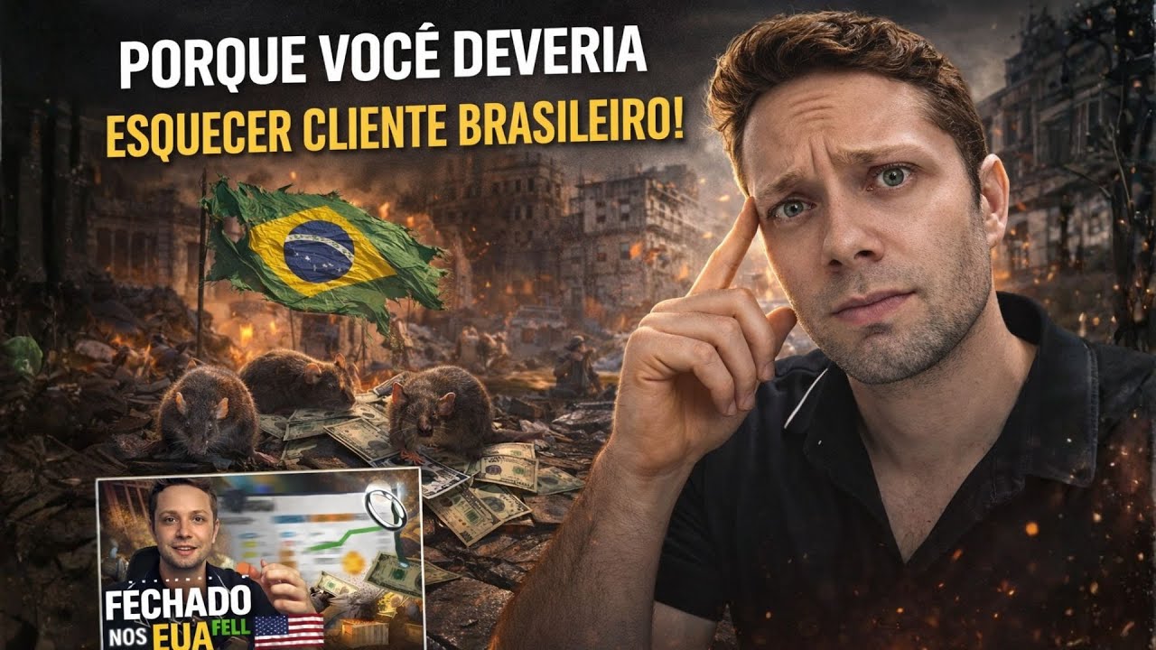 👉 Por Que Fechar Cliente nos EUA é Mais Fácil Que no Brasil (Funil Real)