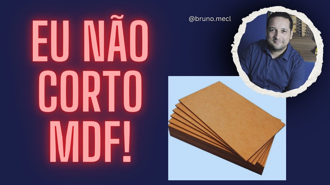 Por que eu NÃO corto MDF na minha máquina de corte a laser?