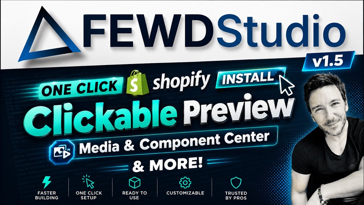 FEWD Studio v1.5 | One click Shopify and Astro component creator? Yes please!