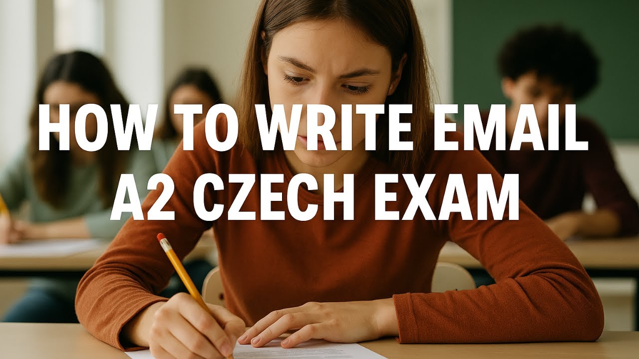 ✍️ A2 Czech Writing Test: Let's Write an Email Together!