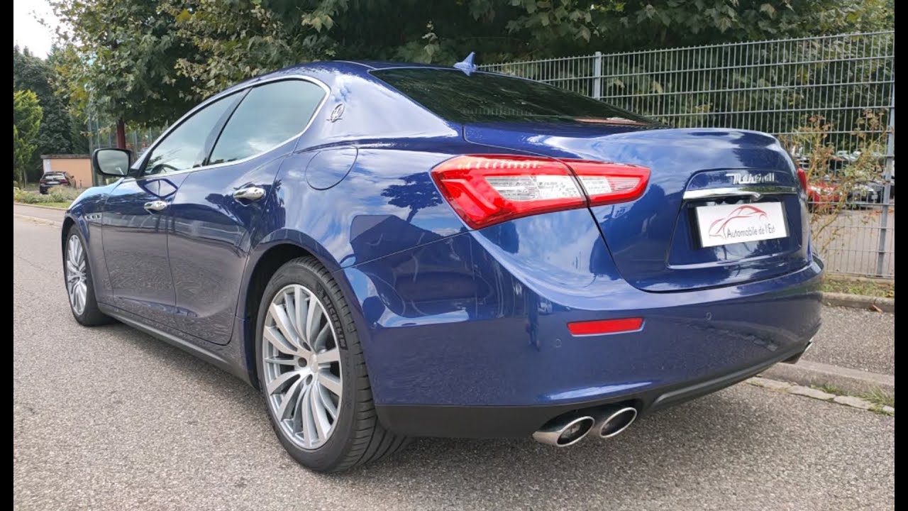 ESSAI MASERATI GHIBLI V6 DIESEL