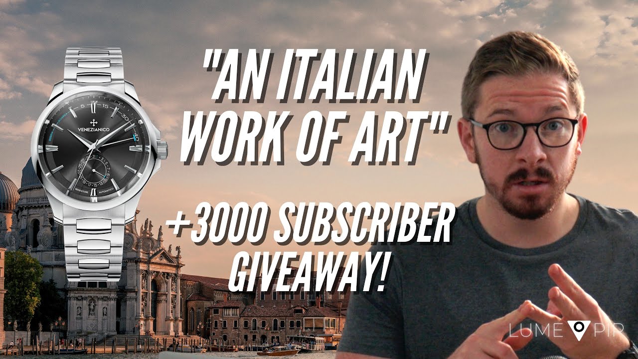 It's...fat - Venezianico Redentore Riserva di Carica review + 3000 Subscriber Giveaway! | Lume Pip