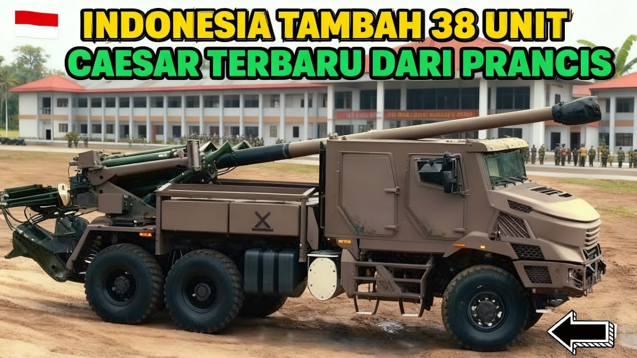 Indonesia Pertimbangkan CAESAR Mk II: Artileri 70 Km, Lompatan Besar atau Sekadar Wacana?