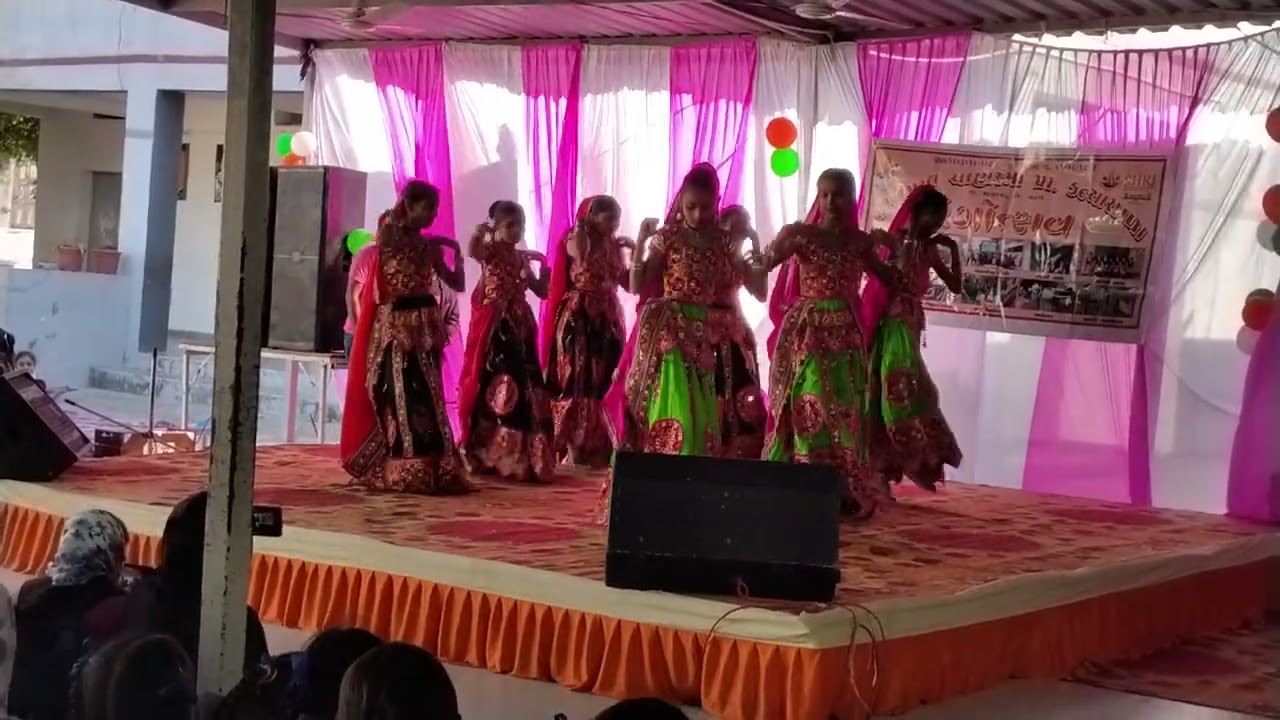 PMSHRI CHANASMA PRATHAMIK KANYA SHALA RANGOTSAV 2026 STD 7 RANGILO MARO DHOLNA