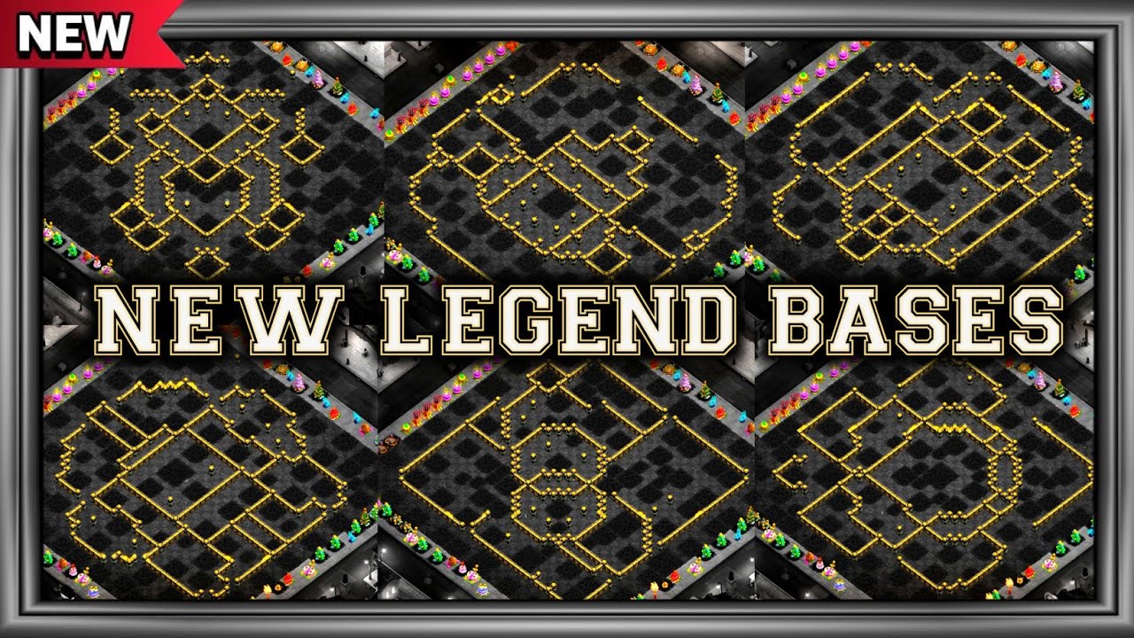 🔥*НОВЫЕ базы TH17 Legend*🔥 Преодолейте отметку в 6100+ трофеев | Непревзойденные и проверенные ма...
