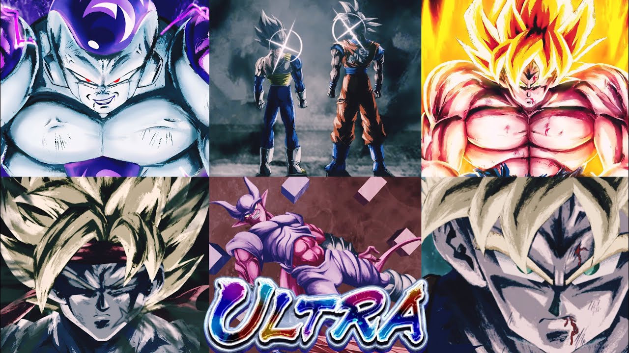 ALL ULTRA CHARACTERS INK BRUSH ANIMATIONS IN DRAGON BALL LEGENDS 🔥!! [JULY 2025]