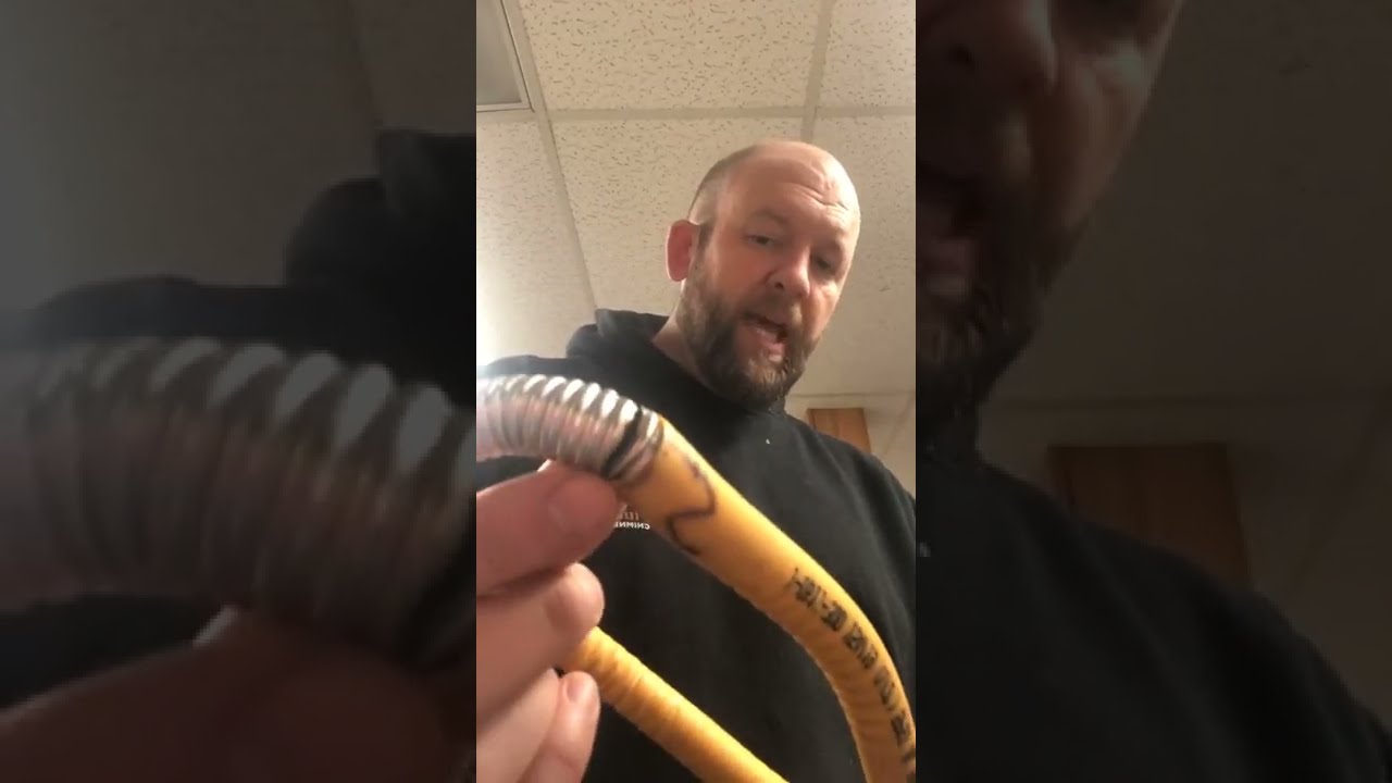BIG Safety Hazard From A Flexible Gas Line Leak